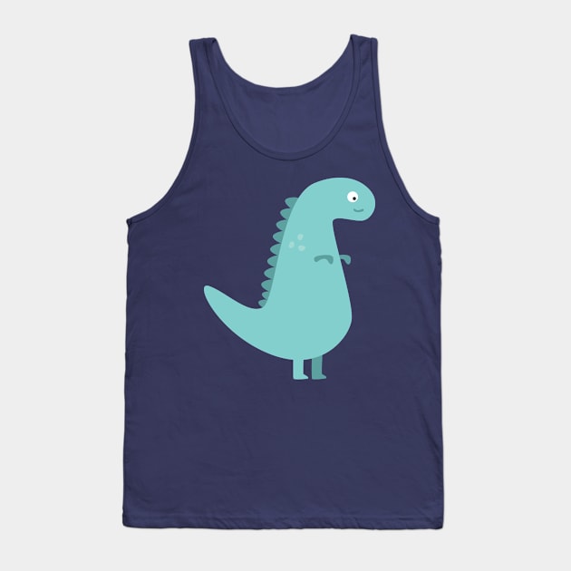 Dinosaur Tank Top by burropatterns